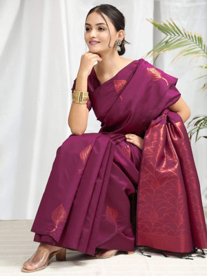 PRAMUKH Jacquard Self Design Blouse Material