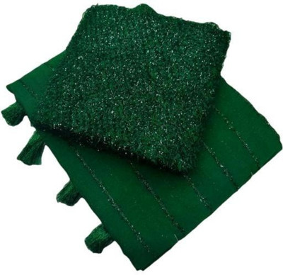 shrijamyaham Self Design Bollywood Georgette Saree(Green)