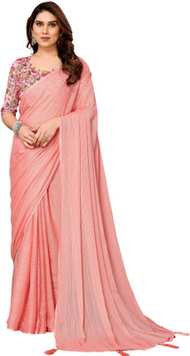 UDANI ENTERPRISE Self Design Bollywood Polyester Saree(Multicolor)