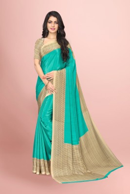 Vimla Printed Daily Wear Tussar Silk Saree(Blue)