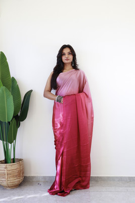 Divastri Digital Print Bollywood Georgette Saree(Pink)