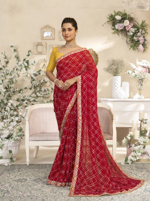 Laxmipati sarees Embroidered Bollywood Silk Blend Saree(Blue)