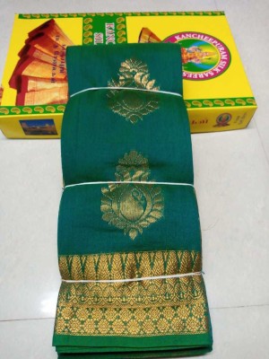 Aanursaree Woven Kota Doria Art Silk Saree(Multicolor)