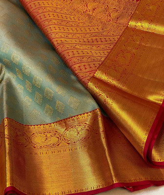 MAHADEV DESIGN Digital Print Bollywood Georgette Saree(Light Blue)