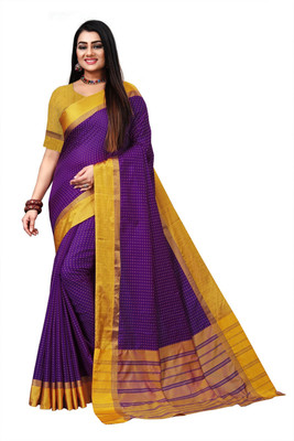 ASHTA Self Design Daily Wear Art Silk, Pure Silk Saree(Magenta)