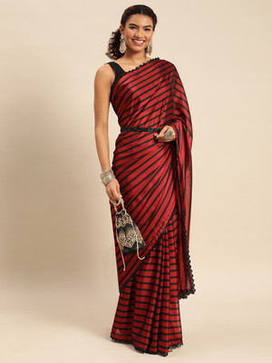 KASEE Embellished Bollywood Georgette Saree(Maroon)
