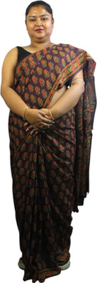 Generative Printed, Floral Print Daily Wear Pure Silk Saree(Multicolor)