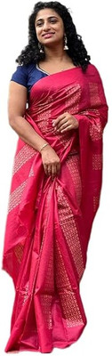 GR Handloom Self Design Bollywood Art Silk Saree(Multicolor)