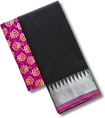 Nandhini Cotton Woven Chettinadu Pure Cotton Saree(Multicolor)