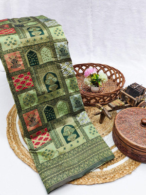 MJ TRENDZ Jacquard Self Design Blouse Material