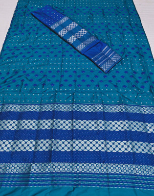 Skiran's Woven Mekhela Chador Polyester Saree(Multicolor)