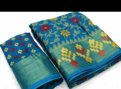 Jaydeep Sarees Printed Kovai Brasso Saree(Purple)