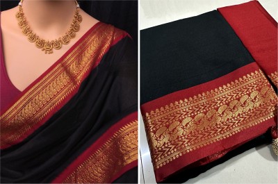 rv mall Self Design Paithani Jacquard Saree(Multicolor)