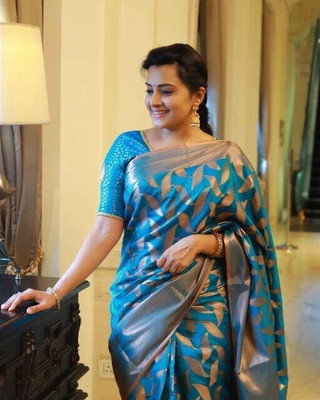 LIMVRUX Cotton Silk Self Design Blouse Material