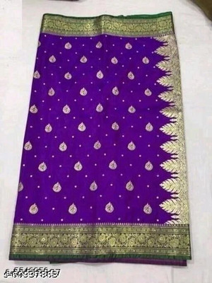 Ansari Fabrics Printed Bollywood Art Silk Saree(Multicolor)