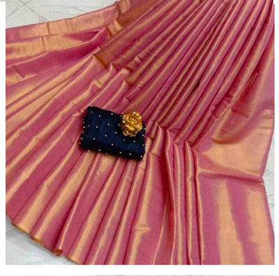 Kartvya Printed Kanjivaram Jacquard, Pure Silk Saree(Multicolor)