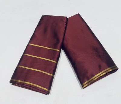 kamdar Woven Mysore Art Silk Saree(Maroon)