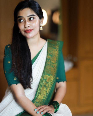 Mukund Pure Silk Solid Blouse Material