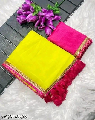 v.divyanshi & co. Printed Kalamkari Georgette Saree(Multicolor)