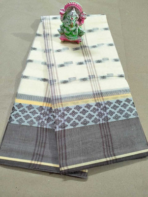 Rankit fashion Printed Tant Pure Cotton Saree(Green)
