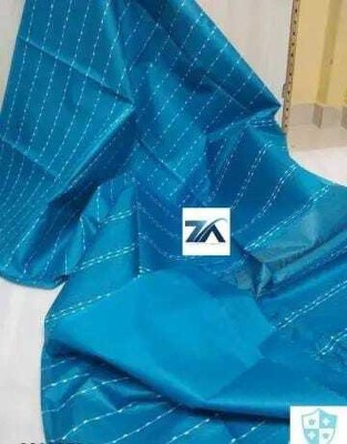 A R HANDLOOM Woven Bollywood Silk Blend, Viscose Rayon Saree(Light Blue)