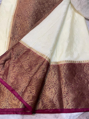 MT textiles Woven Handloom Pure Silk Saree(Multicolor)
