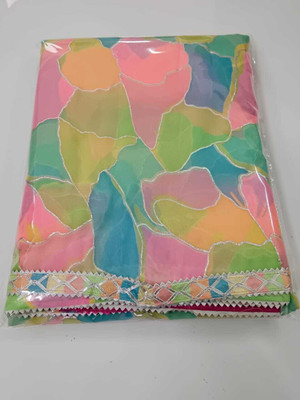 shivdhara Printed Patola Georgette Saree(Multicolor)