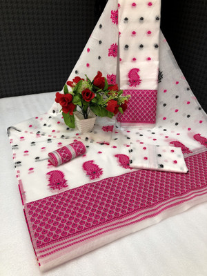 SHIVAAYNX Woven Mekhela Chador Cotton Blend Saree(Multicolor)