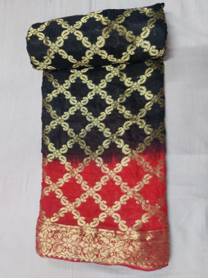 PRIYASAREEJPR Woven Bandhani Art Silk Saree(Multicolor)