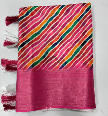 AA ONE ENTERPRISE Self Design Bollywood Dupion Silk Saree(Multicolor)