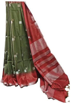 GR Handloom Self Design Bollywood Art Silk Saree(Multicolor)