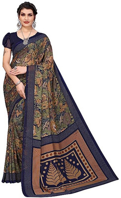 Naveen Woven Daily Wear Net Saree(Multicolor)