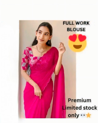 JenaFashion Woven Kanjivaram Silk Blend Saree(Pink)