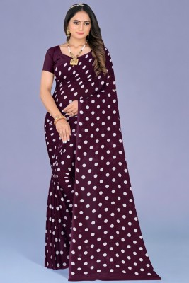 Leelavati Printed Daily Wear Georgette Saree(Purple)