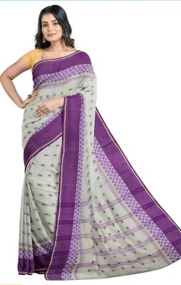 BD Taant Saree Self Design Tant Pure Cotton Saree(Mustard)