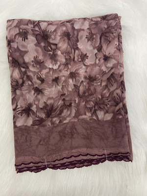 bhavika silk mills Printed Daily Wear Georgette Saree(Multicolor)