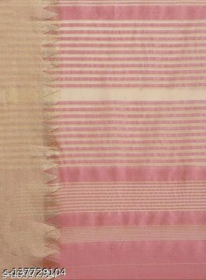 ganesh feb Woven Banarasi Jacquard Saree(Pink)