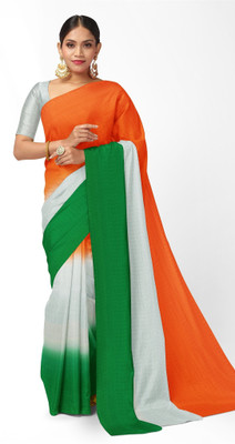 SHREEKARNIKA FASHION Ombre Bollywood Art Silk Saree(Multicolor)