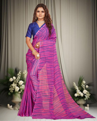 Jayu Embroidered Bollywood Georgette Saree(Purple)