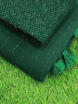 Sunil Textiles Checkered Bollywood Chiffon Saree(Multicolor)