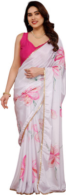 Panchvati NX Printed Bollywood Chiffon Saree(Pink)