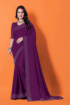 Jay Bajrang Fashion Self Design Sambalpuri Art Silk Saree(Purple)
