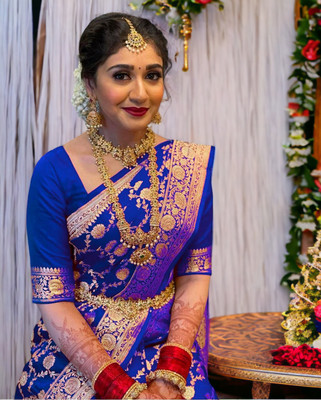 PITHAVADIWALA Jacquard Self Design Blouse Material