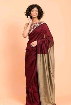 BRYNBRIT Digital Print Daily Wear Pure Cotton Saree(Multicolor)