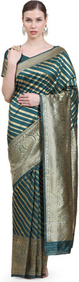 GOPINATH WEAVES Digital Print Daily Wear Art Silk Saree(Green)