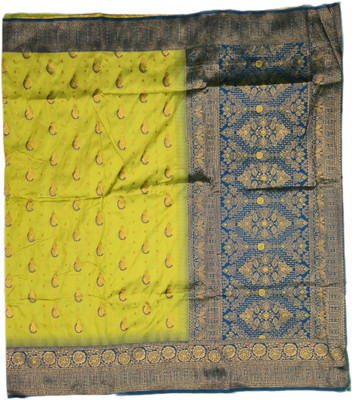 Shelly Self Design Daily Wear Polyester Saree(Multicolor)