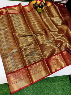 Dujjan Silk Emporium Woven Banarasi Art Silk Saree(Maroon)