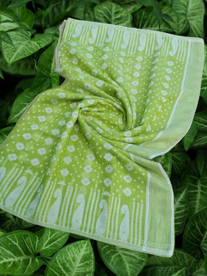 Happy Creation Woven Jamdani Handloom Cotton Blend Saree(Pack of 2, Multicolor)