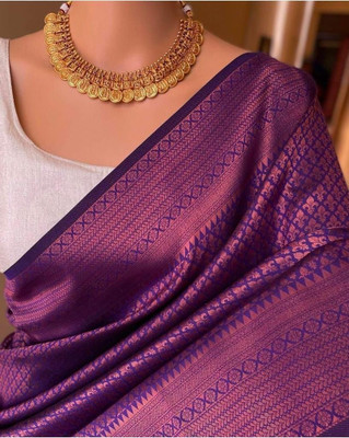 MJ TRENDZ Jacquard Self Design Blouse Material