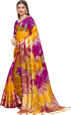 Aarunika SBT Digital Print Bollywood Art Silk Saree(Magenta)